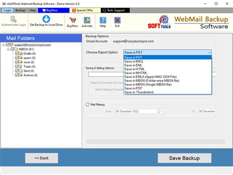 ESoftTools Windows Live Mail