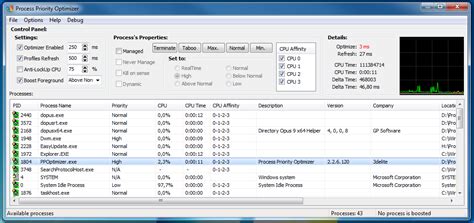 3delite Process Priority Optimizer